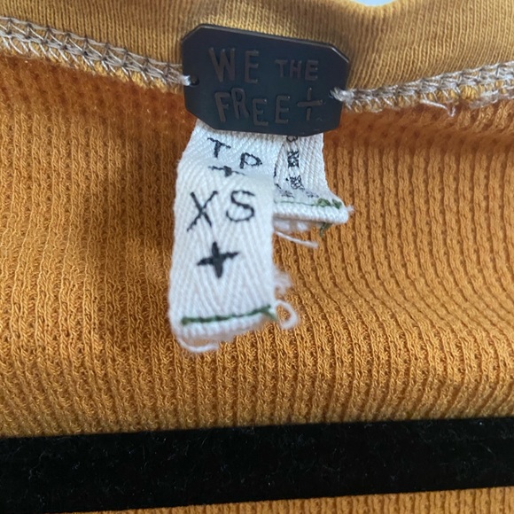 We the Free Yellow Long Sleeve - Picture 9 of 9